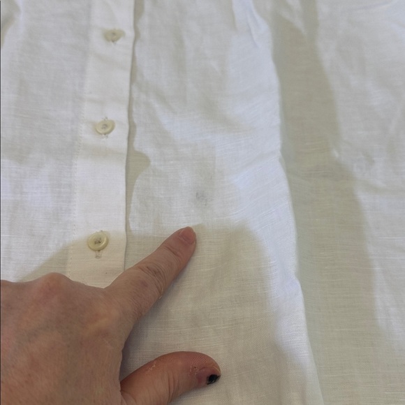 J. Crew Relaxed-fit beach shirt in linen-cotton blend Size medium - Picture 12 of 12